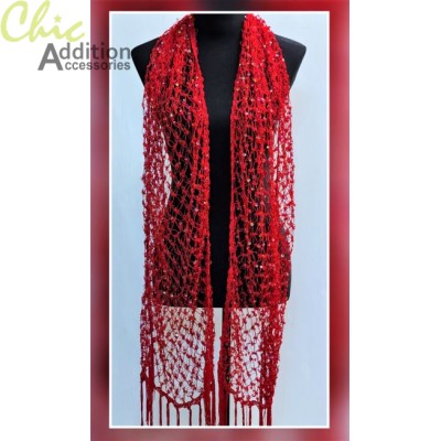 Beaded Shawl BDL-013J